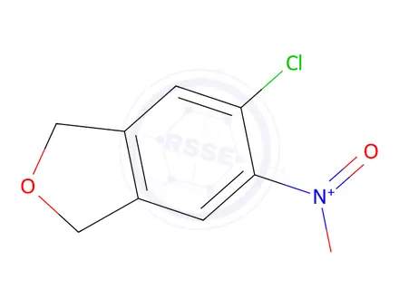 Chemical structure of 5-Chloro-6-nitro-1,3-dihydroisobenzofuran