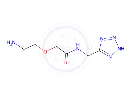 Chemical structure of n-((1h-Tetrazol-5-yl)methyl)-2-(2-aminoethoxy)acetamide