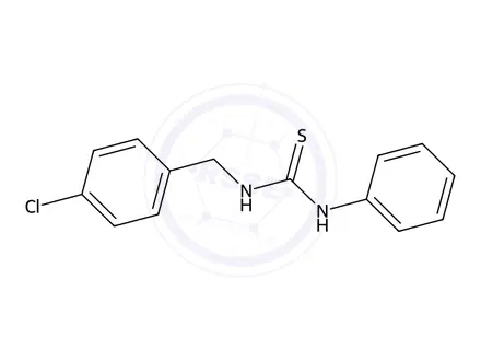 Chemical structure of 1-(4-Chlorobenzyl)-3-phenylthiourea