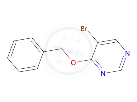 Chemical structure of 4-(Benzyloxy)-5-bromopyrimidine