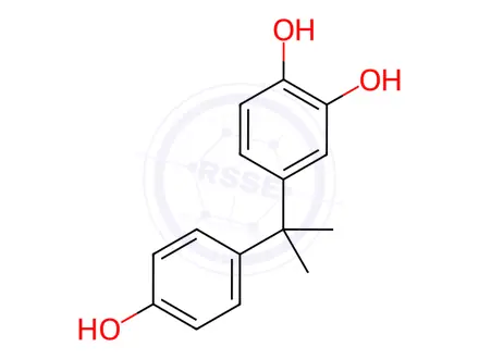 Chemical structure of Bisphenol A Impurity 10
