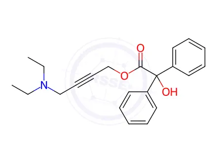Chemical structure of a-Descyclohexyl-a-phenyl Oxybutynin