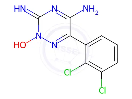 Chemical structure of Lamotriazine N2 oxide