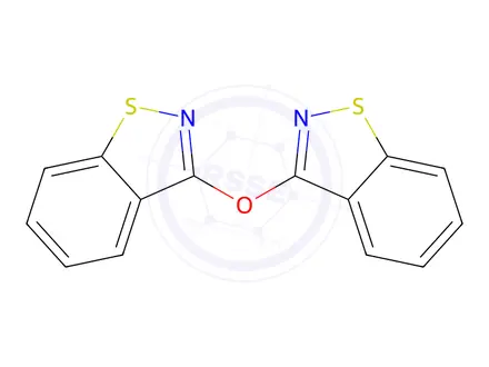 Chemical structure of 3,3`-oxybis(benzo[d]isothiazole)
