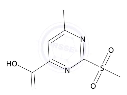 Chemical structure of 6-Methyl-2-(methylsulfonyl)pyrimidine-4-carboxylic acid