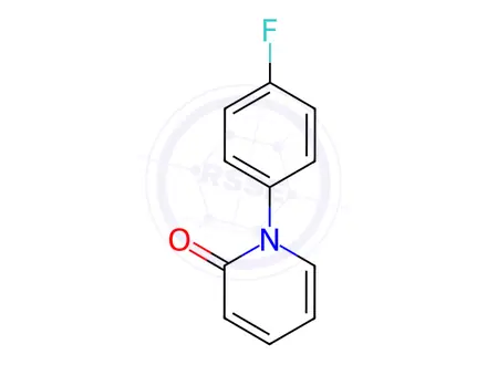 Chemical structure of N-(4-Fluorophenyl)pyridin-2(1H)-one