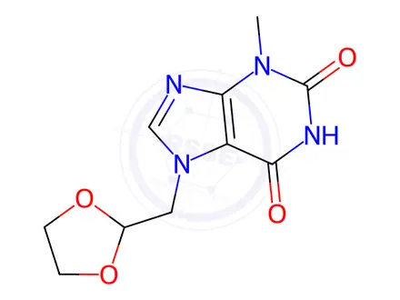Chemical structure of Doxofylline Impurity 109