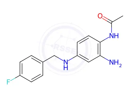 Chemical structure of Retigabine Impurity 11