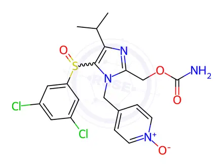 Chemical structure of Capravirine Impurity 35