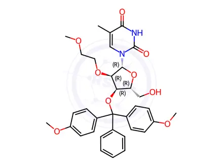 Chemical structure of Phosphoramidites Impurity 116