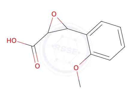 Chemical structure of 3-(2-Methoxyphenyl)oxirane-2-carboxylic acid