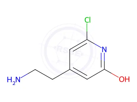 Chemical structure of 4-(2-Aminoethyl)-6-chloropyridin-2-ol