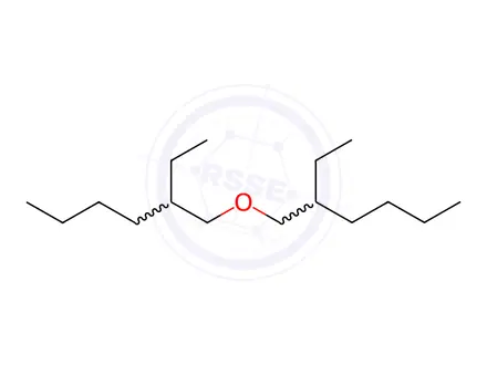 Chemical structure of Bis-2-Ethylhexyl Ether