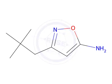 Chemical structure of 3-Neopentylisoxazol-5-amine