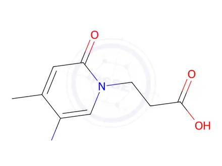 Chemical structure of 3-(5-Amino-4-methyl-2-oxopyridin-1(2h)-yl)propanoic acid