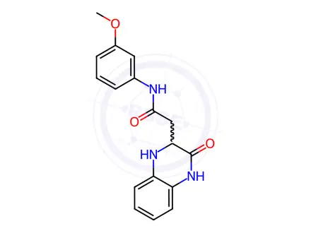 Chemical structure of N-(3-Methoxyphenyl)-2-(3-oxo-1,2,3,4-tetrahydroquinoxalin-2-yl)acetamide