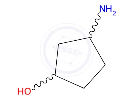 Chemical structure of 3-Aminocyclopentanol