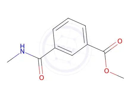 Chemical structure of Methyl 3-(MethylcarbaMoyl)benzoate