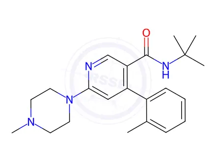 Chemical structure of Netupitant