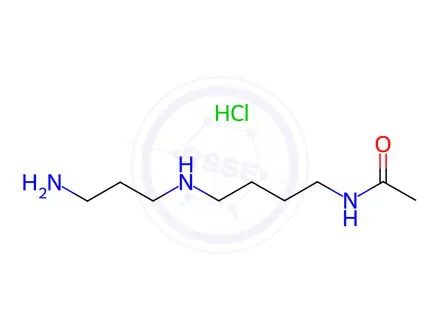 Chemical structure of N8-Acetylspermidine Dihydrochloride