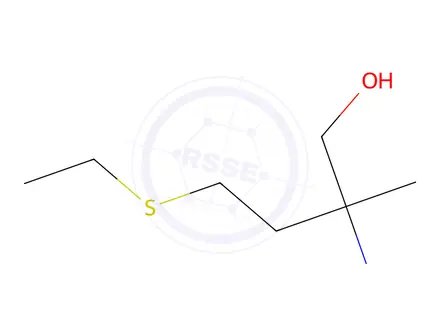 Chemical structure of 2-Amino-4-(ethylthio)-2-methylbutan-1-ol