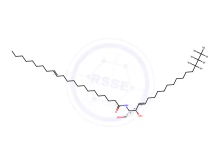 Chemical structure of C22:1 -D7