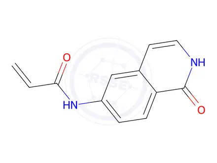 Chemical structure of N-(1-Oxo-1,2-dihydroisoquinolin-6-yl)acrylamide