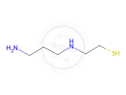 Chemical structure of Amifostine Impurity 2 Monomer (Amifostine Thiol)