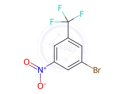Chemical structure of 3-Bromo-5-nitrobenzotrifluoride