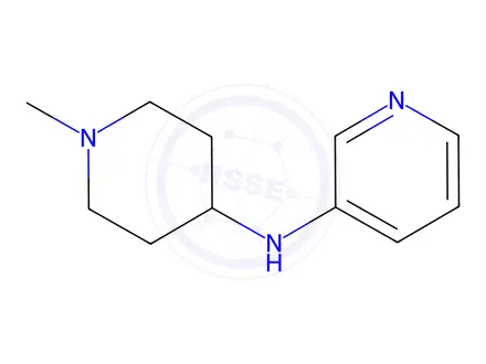 Chemical structure of n-(1-Methylpiperidin-4-yl)pyridin-3-amine