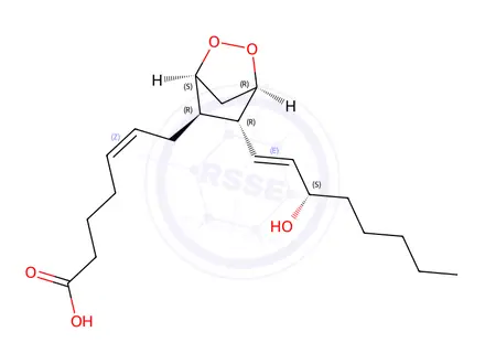 Chemical structure of Alprostadil Impurity 28
