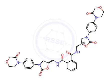 Chemical structure of Rivaroxaban Impurity 542