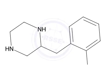 Chemical structure of 2-(2-Chlorobenzyl)piperazine