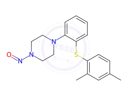 Chemical structure of N-Nitroso Vortioxetine