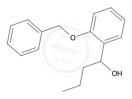Chemical structure of 1-(2-(Benzyloxy)phenyl)butan-1-ol