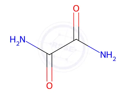 Chemical structure of Oxamide