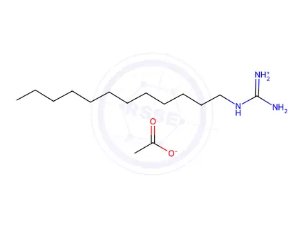Chemical structure of Dodine