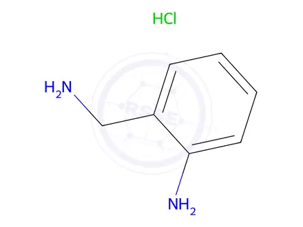 Chemical structure of 2-(Aminomethyl)aniline hydrochloride