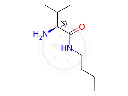 Chemical structure of N-Butyl L-valinamide