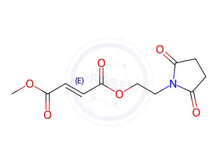Chemical structure of Diroximel Fumarate