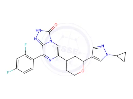 Chemical structure of BMS 754807 Impurity 85