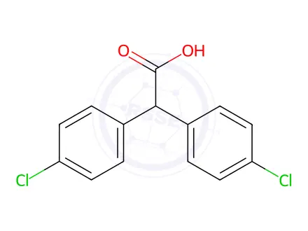 Chemical structure of 4,4'-DDA