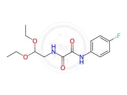 Chemical structure of N1-(2,2-Diethoxyethyl)-N2-(4-fluorophenyl)oxalamide
