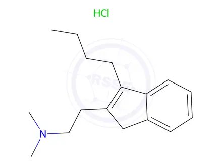 Chemical structure of Dimetindene Maleate-Impurity F (Hydrochloride Salt)