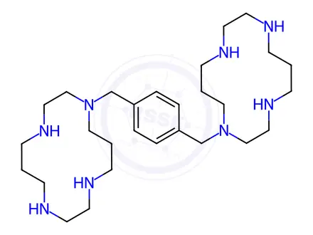 Chemical structure of Plerixafor