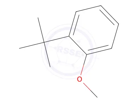 Chemical structure of 1-(tert-Butyl)-2-methoxybenzene