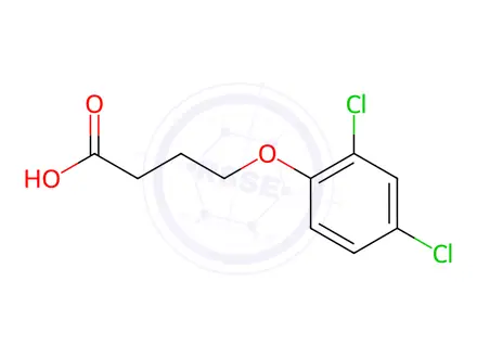 Chemical structure of 2,4-DB