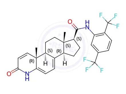 Chemical structure of Dutasteride Impurity 18