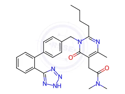 Chemical structure of Fimasartan Impurity E