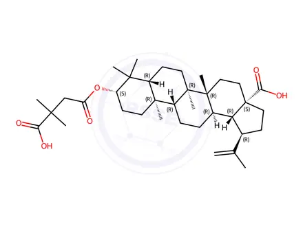 Chemical structure of Bevirimat